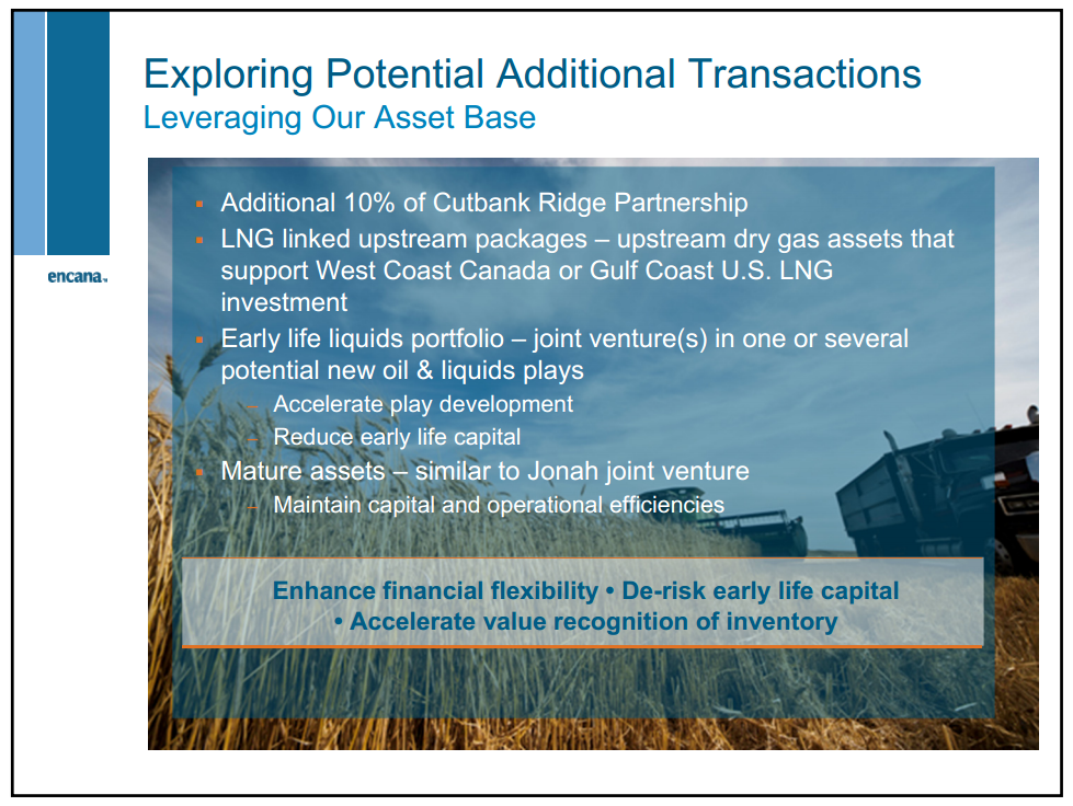 June 2012 Investor Presentation – Encana Corp – slide 15