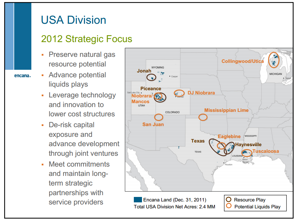 June 2012 Investor Presentation – Encana Corp – slide 17