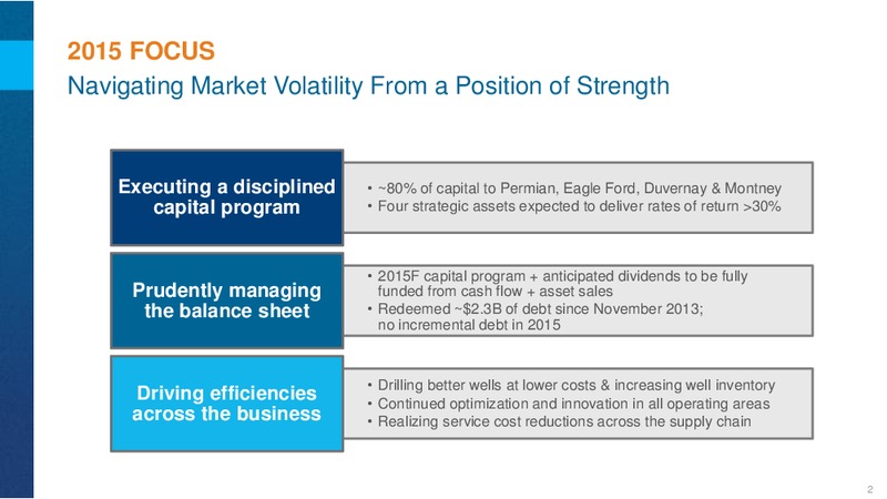 EnerComs The Oil and Gas Conference 2015 – Encana Corp – slide 2