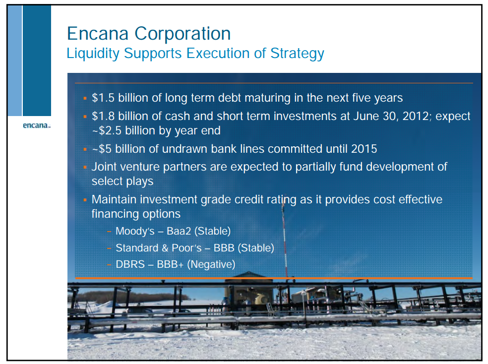 Barclays CEO Energy Power Conference – Encana Corp – slide 18
