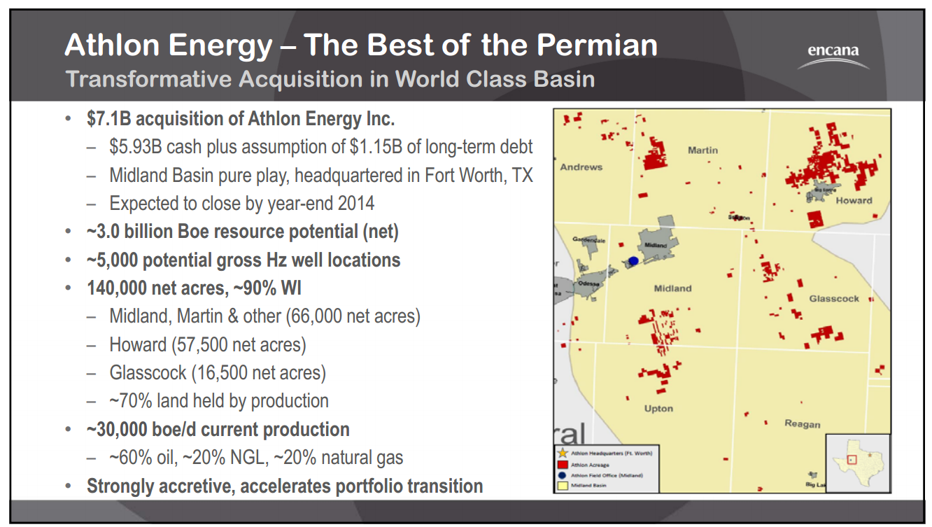 October 2014 Investor Presentation – Encana Corp – slide 7