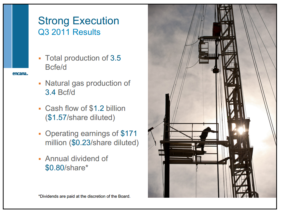 November 2011 Investor Presentation – Encana Corp – slide 56
