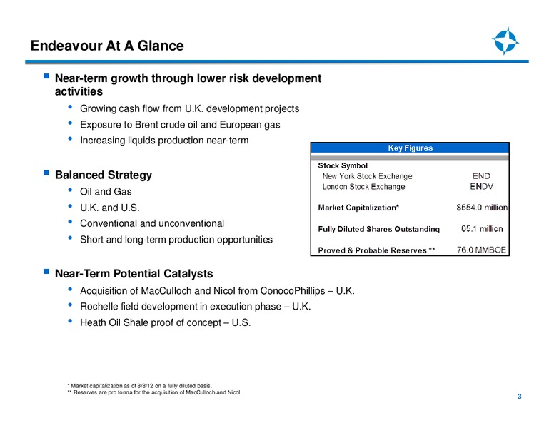 ENERCOMS THE OIL GAS CONFERENCE – Endeavour International Corp – slide 2