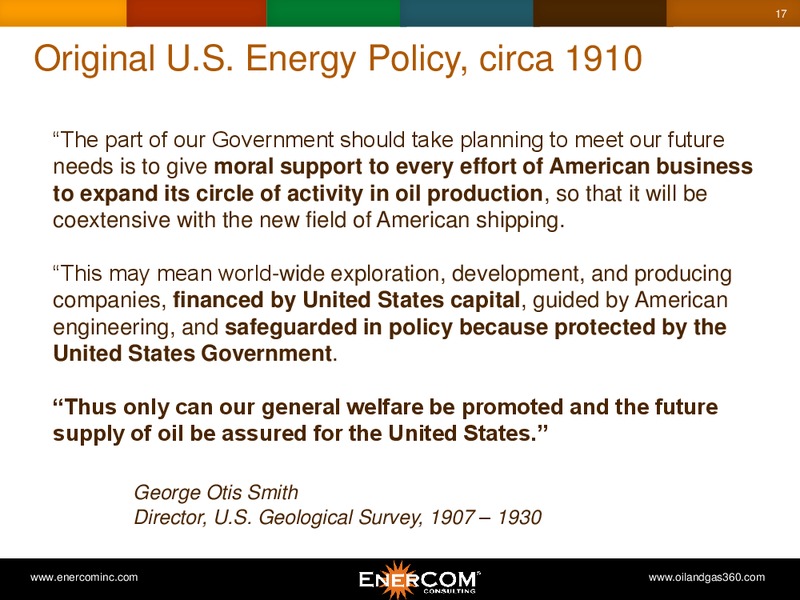 Welcome to EnerComs The Oil & Gas Conference 17 – EnerCom, Inc. – slide 17