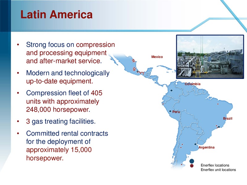 MARCH 2015 COMPANY OVERVIEW – Enerflex Ltd. – slide 24