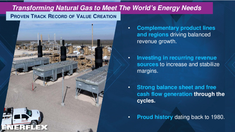 August 2020 Company Presentation – Enerflex Ltd. – slide 3