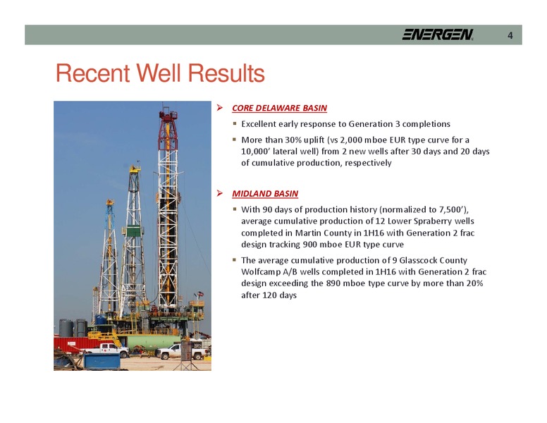 January 2017 Investor Presentation – Energen Corp. – slide 4