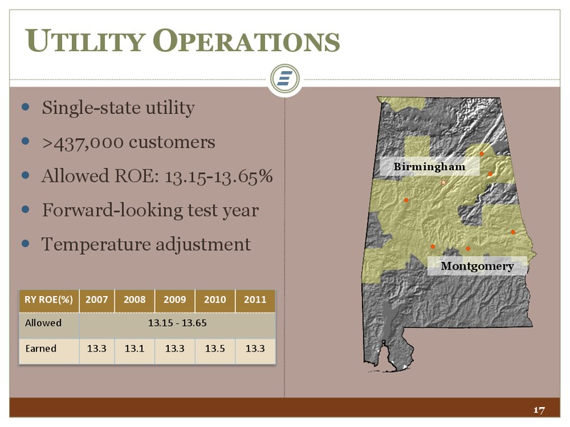 Investor Presentation – Energen Corp. – slide 17