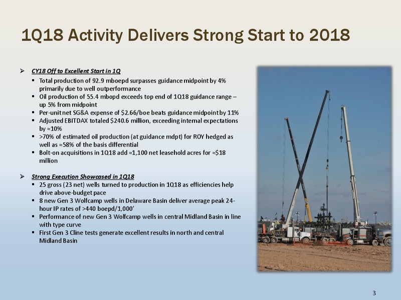 1Q 2018 Earnings Presentation – Energen Corp. – slide 2