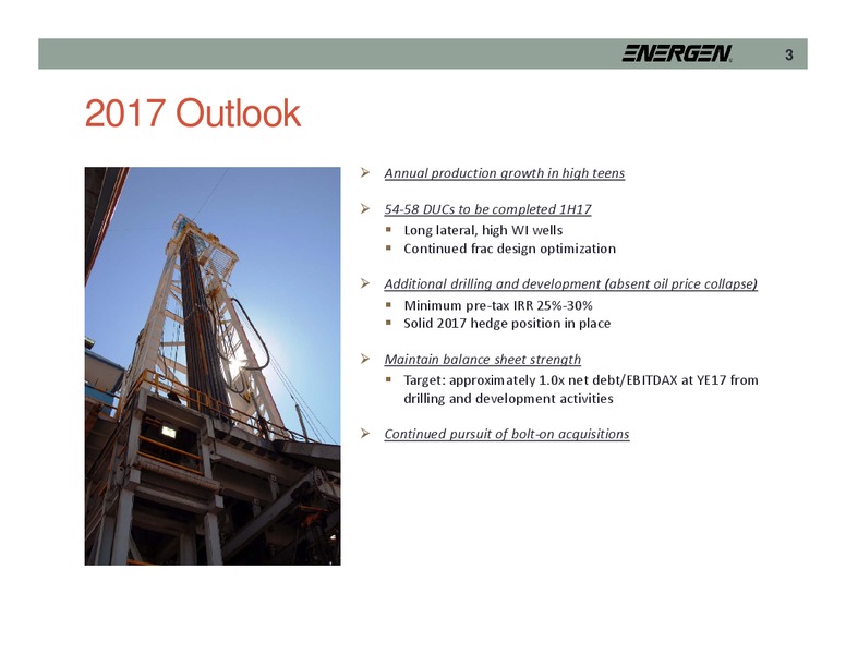 Raymond James Midwest Meetings – Energen Corp. – slide 3