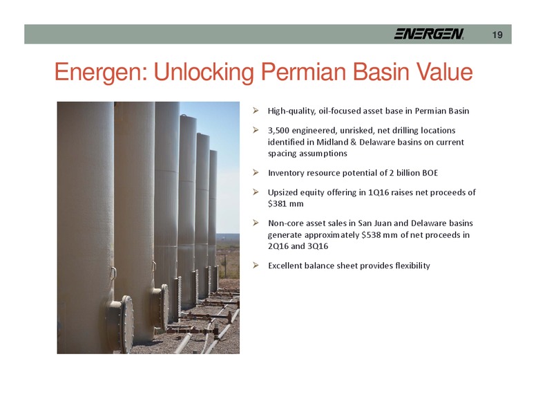 Raymond James Midwest Meetings – Energen Corp. – slide 19