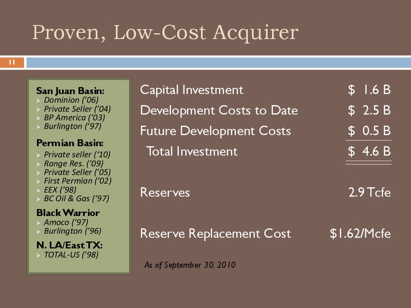CitiSmall and Mid Cap Conference – Energen Corp. – slide 10
