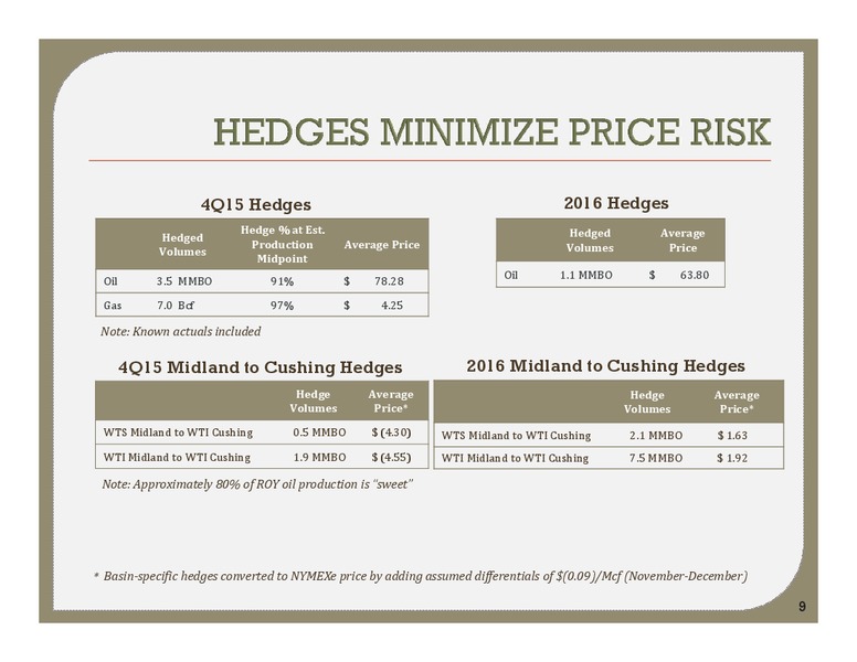 Morgan Stanley Conference – Energen Corp. – slide 8