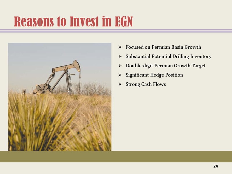 Sterne Agee Boston and NYC Presentation – Energen Corp. – slide 23