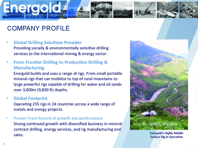 ENERCOM CONFERENCE – Energold Drilling Corporation – slide 2