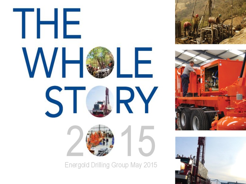 May 2015 Corporate Presentation – Energold Drilling Corporation – slide 1