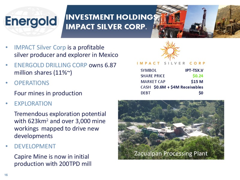 May 2015 Corporate Presentation – Energold Drilling Corporation – slide 15