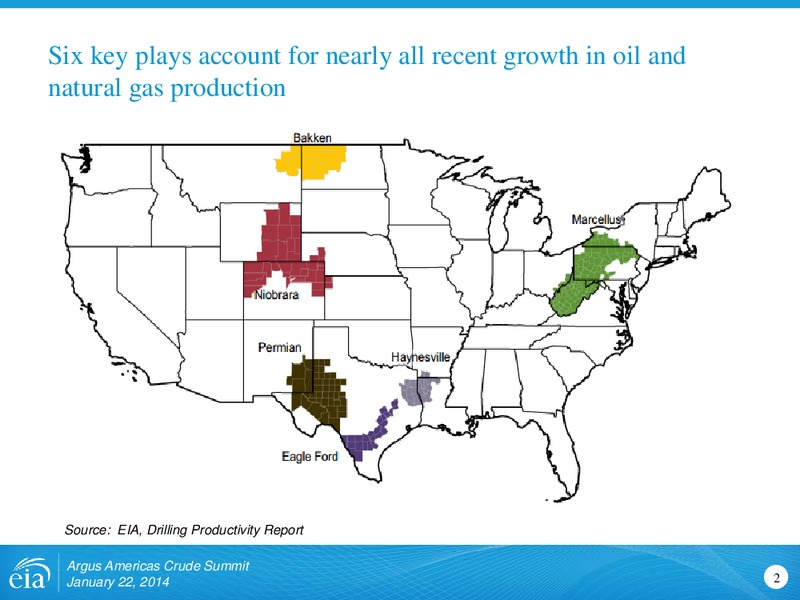 Argus Americas Crude Summit – EIA – slide 2