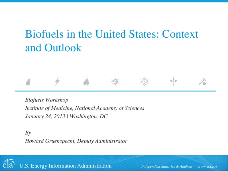 January 2013 Investor Presentation – EIA – slide 1