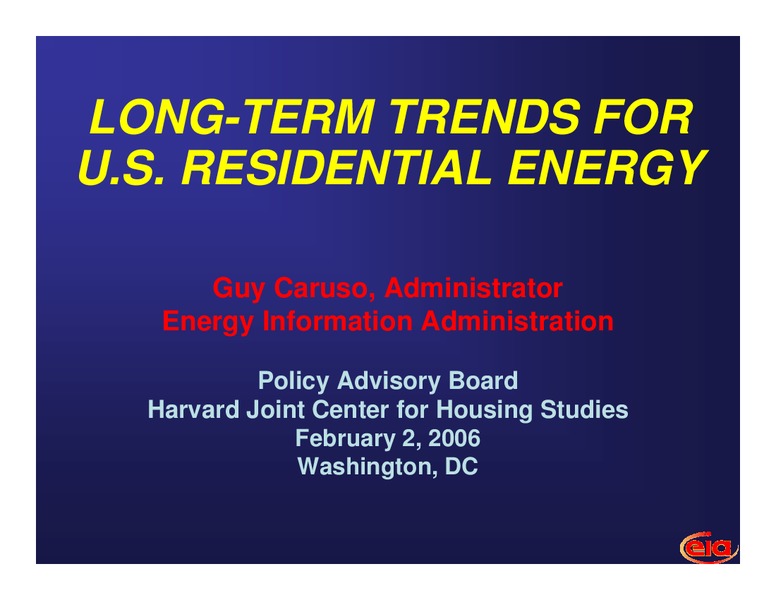 February 2006 Investor Presentation – EIA – slide 1