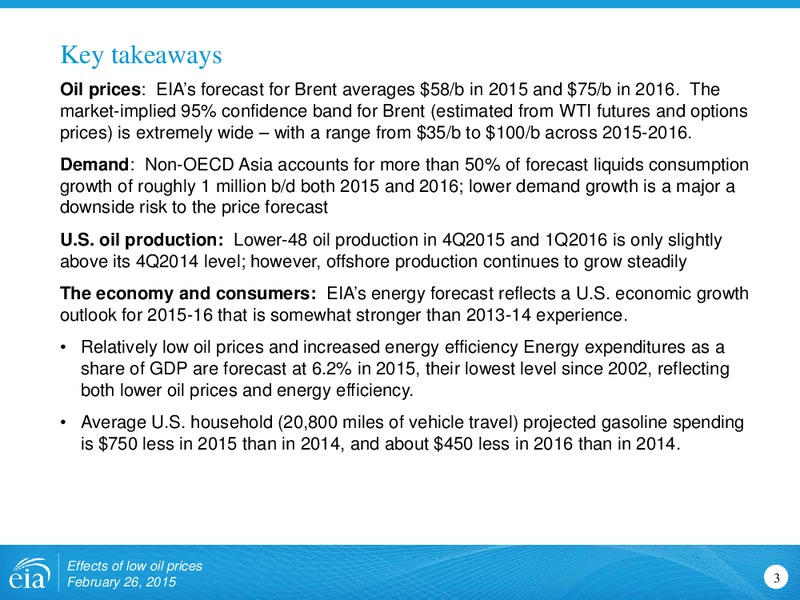 February 2015 Investor Presentation – EIA – slide 3