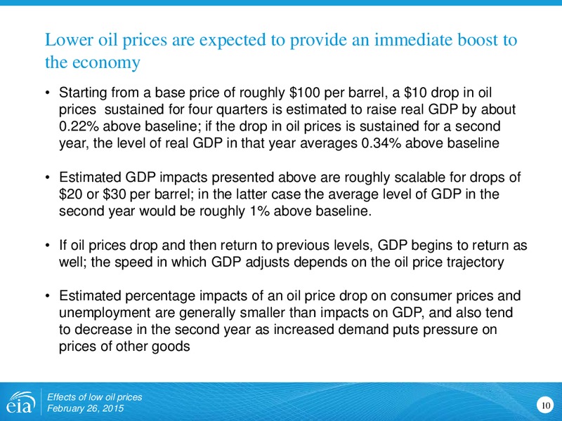 February 2015 Investor Presentation – EIA – slide 10