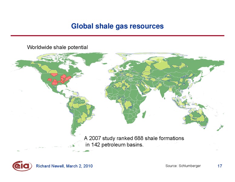 Flame European Gas Conference – EIA – slide 17