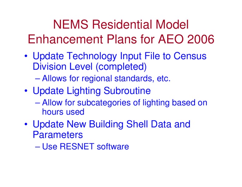 AEO 2005 Projections – EIA – slide 16
