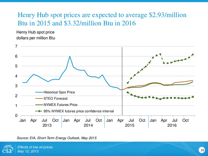 19 Annual Energy Risk Summit – EIA – slide 19