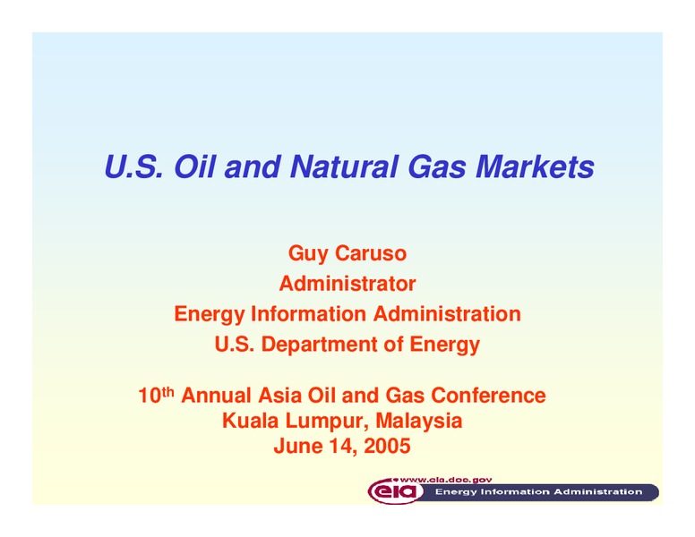 10th Annual Asia Oil and Gas Conference – EIA – slide 1