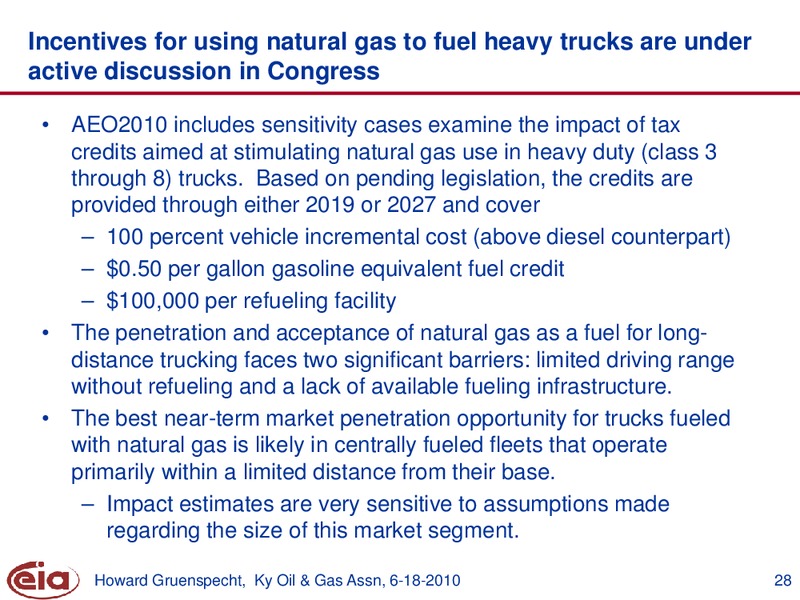 Kentucky Oil and Gas Association – EIA – slide 28