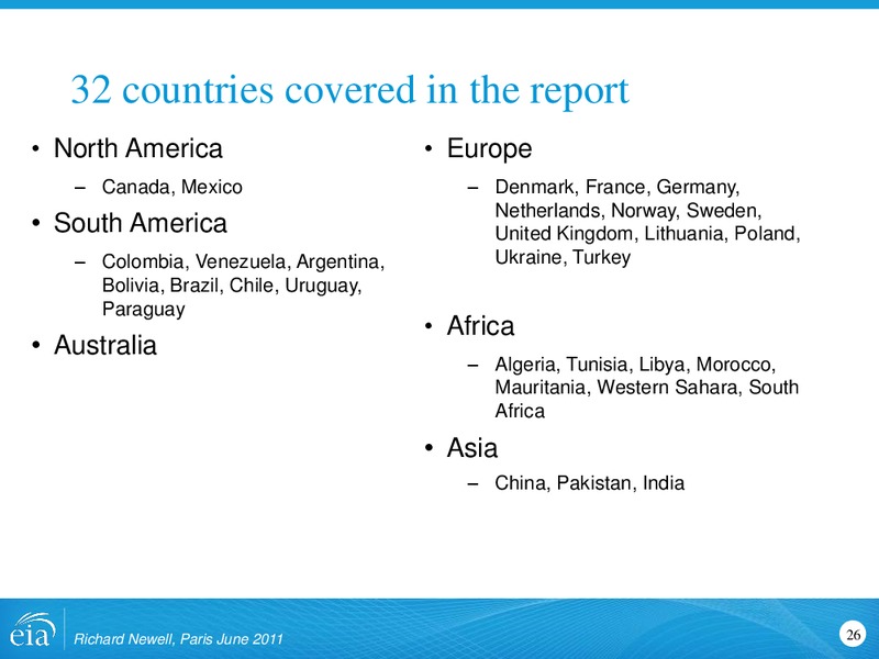 Organization for Economic Cooperation and Development – EIA – slide 26
