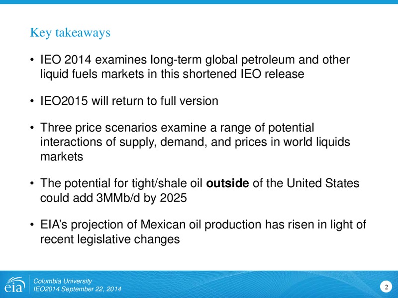 International Energy Outlook 2014 – EIA – slide 2