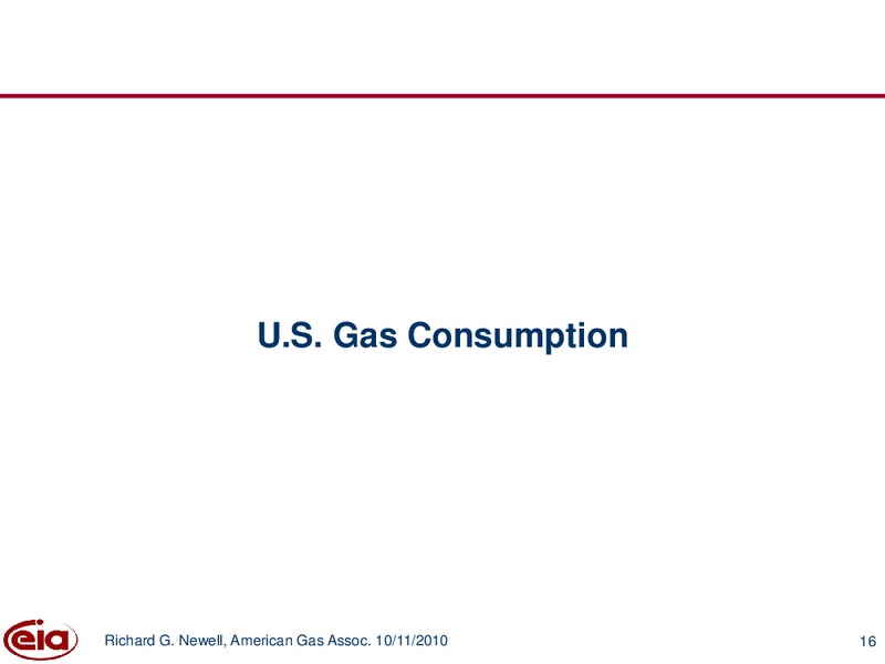 American Gas Association Executive Conference – EIA – slide 16