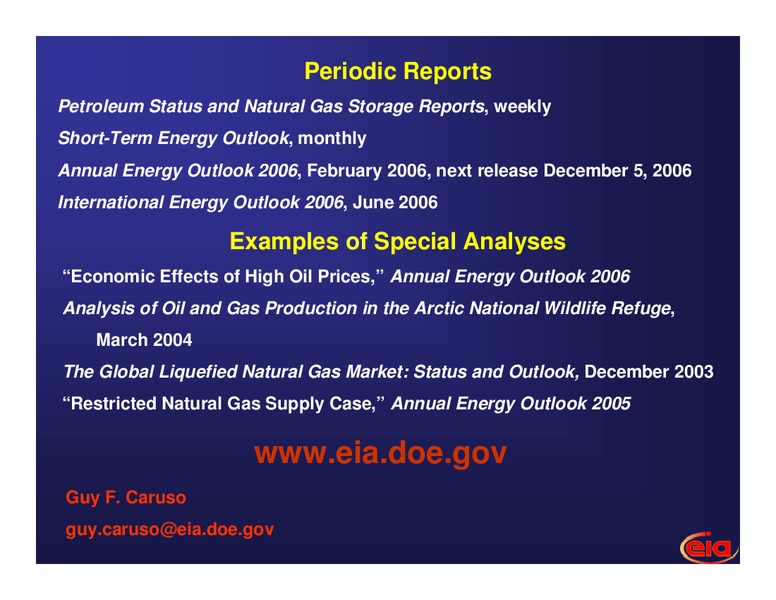 International Energy Outlook – EIA – slide 25