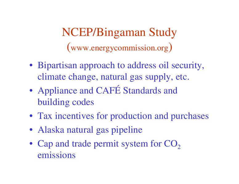 Energy Legislation Update – EIA – slide 4