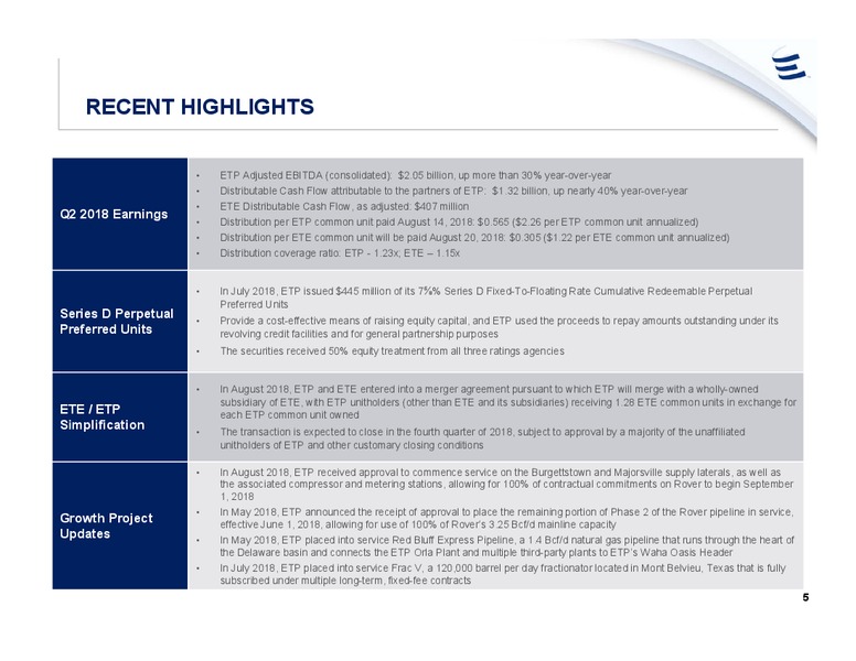 Barclays Global CEO Energy Power Conference – Energy Transfer – slide 4