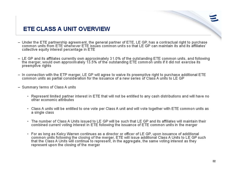 Barclays Global CEO Energy Power Conference – Energy Transfer – slide 31