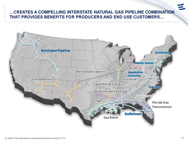 Williams Acquisition – Energy Transfer – slide 13