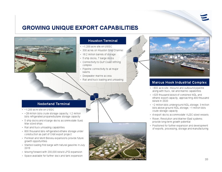 February 2020 Investor Presentation – Energy Transfer LP – slide 19
