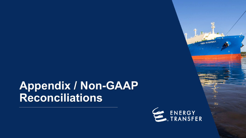 2Q 2025 Earnings Presentation – Energy Transfer LP – slide 14