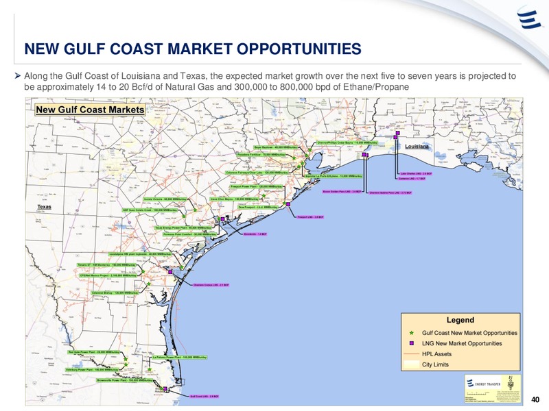 Analyst Meeting – Energy Transfer – slide 39