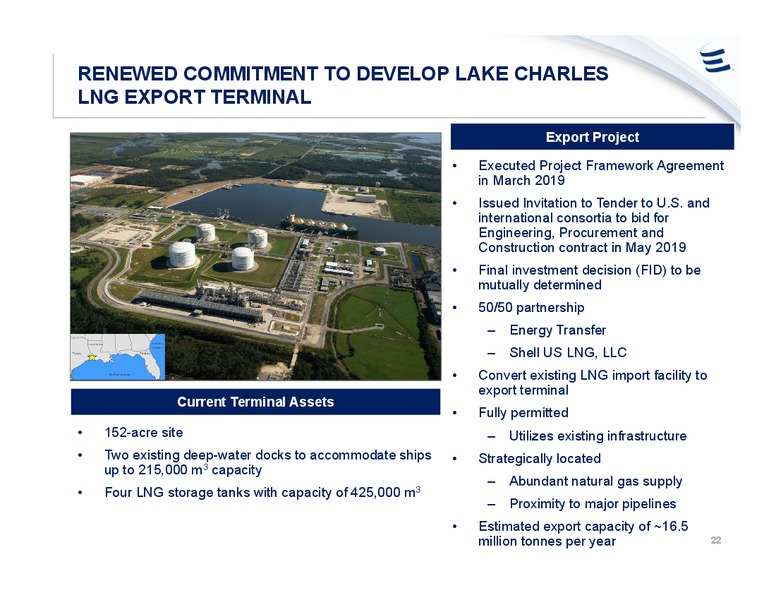 November 2019 Investor Presentation – Energy Transfer LP – slide 21