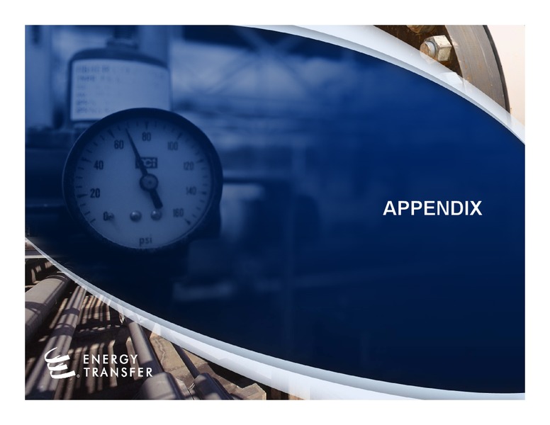 Wells Fargo Conference Presentation – Energy Transfer – slide 32