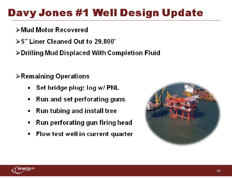 Credit Suisse 2012 Energy Summit – Energy XXI Gulf Coast, Inc – slide 28