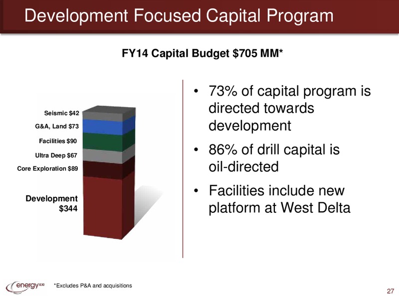 Raymond James 35th Annual Institutional Investors Conference – Energy XXI Gulf Coast, Inc – slide 26