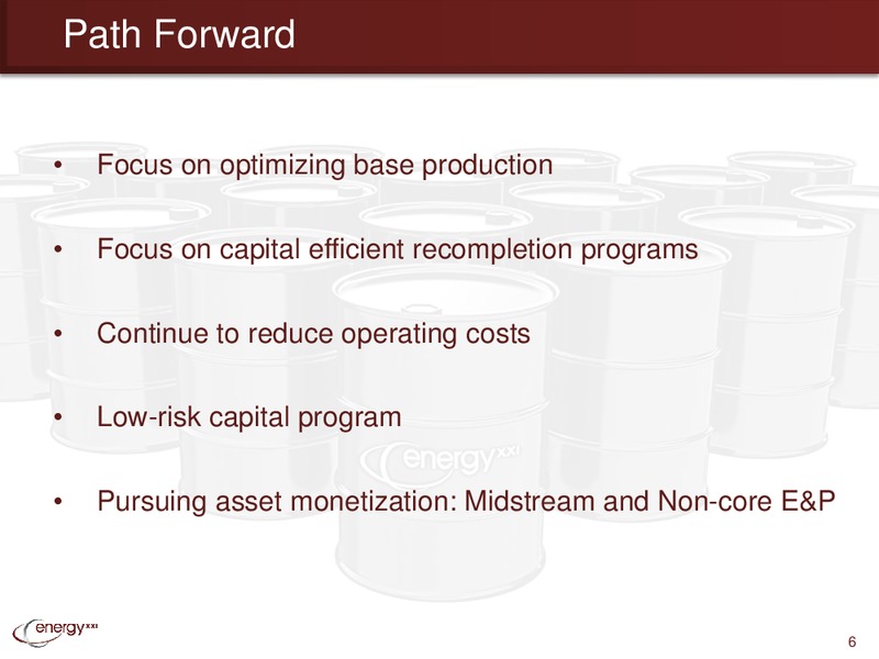43rd Annual Scotia Howard Weil Energy Conference – Energy XXI Gulf Coast, Inc – slide 5