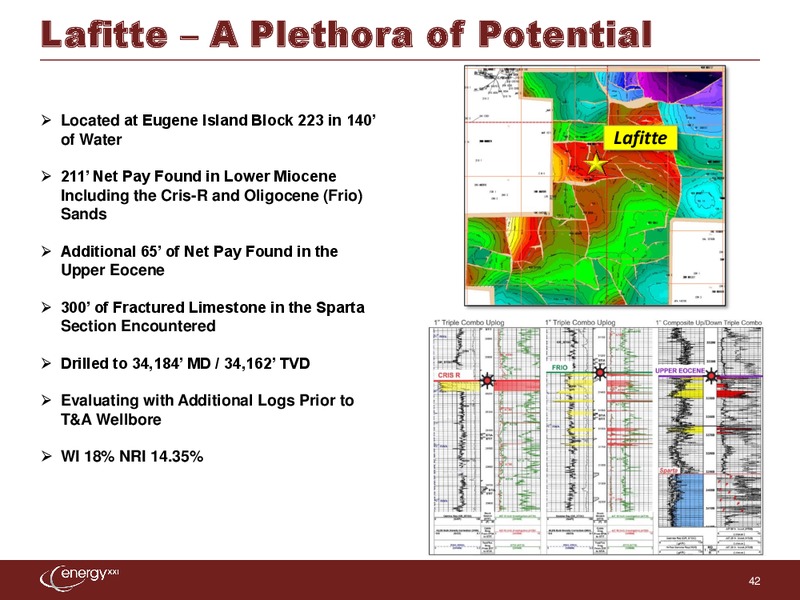 UBS Global Oil and Gas Conference – Energy XXI Gulf Coast, Inc – slide 41