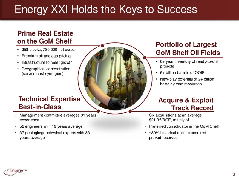 EnerComs London Oil and Gas Conference – Energy XXI Gulf Coast, Inc – slide 2