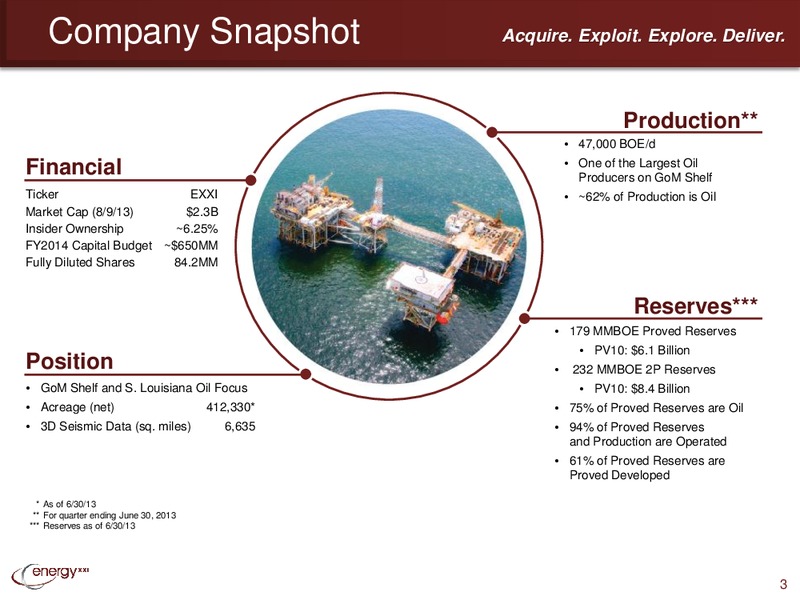 Enercom Conference – Energy XXI Gulf Coast, Inc – slide 2